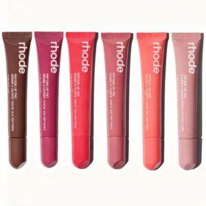 Rhode Peptide Lip Tint โ Hydrating Glossy Lip Balm Pack of 6 (Random Color)