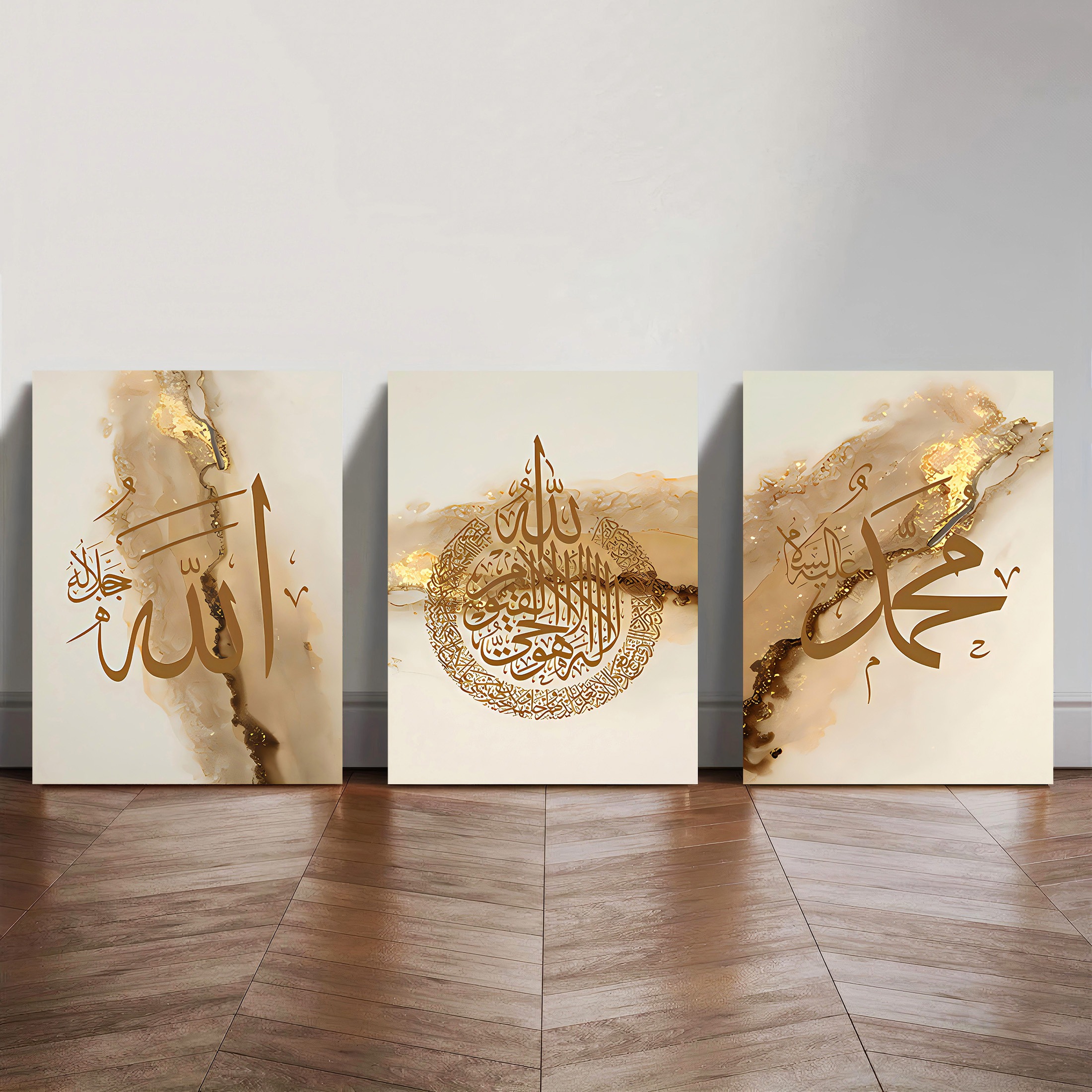 Set of 3 Premium Wall Art Photo Tiles โ Modern Home Decor Sets - Image 2