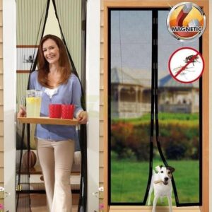 Magnetic Mosquito Mesh Door Net โ Hands-Free Automatic Closing Insect Screen