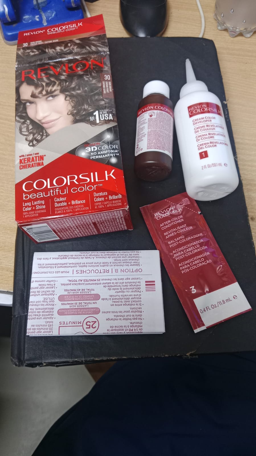 Revlon ColorSilk Hair Color #30 Dark Brown โ Ammonia Free Permanent Hair Dye - Image 6