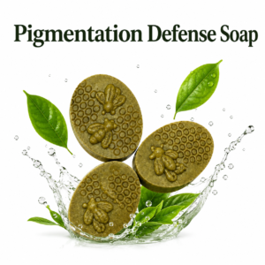 Pigmentation Defense Soap – Natural Handmade Organic Soap for Dark Spots, Acne Marks, Uneven Skin Tone & Instant Glow