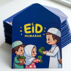 Eidi Envelope Pack of 8 โ Premium Festive Cash Gift Envelopes for Eid