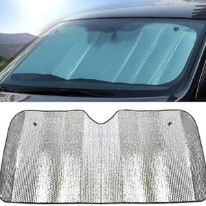 Universal Car Windscreen Sunshade 130 by 60 CM,For Hatchback ,Small Cars ,,Anti heat material -Universal Car Sun shade 130 by 60 CM