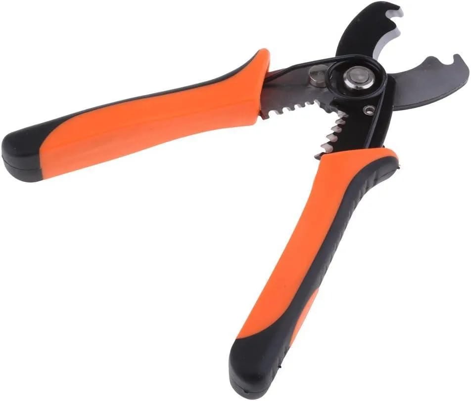 Stainless Steel Wire Cutter Cable Stripper Plier With Multicolor Handle For Household Use (Random Color) - Image 3