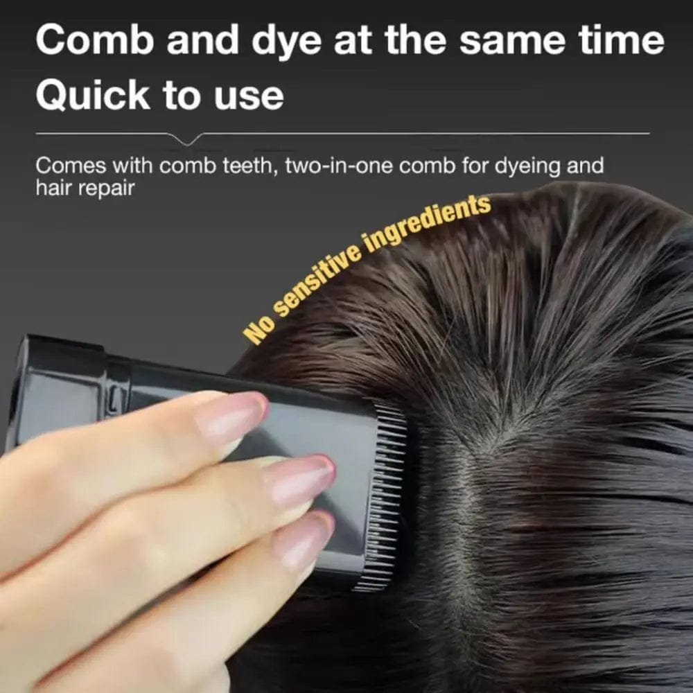 Hair Color Stick Instant Root Touch-Up - Portable Solution For Quick And Easy Gray Hair Coverage And Temporary Root Concealing (20g)