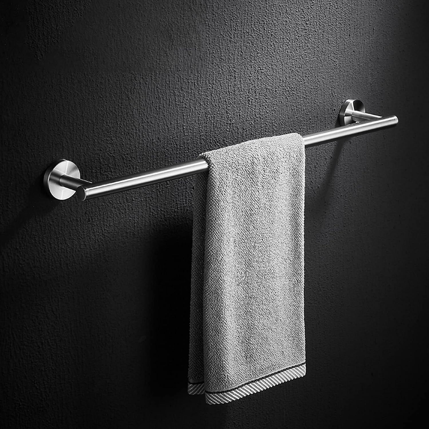Stainless Steel Wall Mounted Towel Rail | Durable Rust Resistant Bathroom Organizer