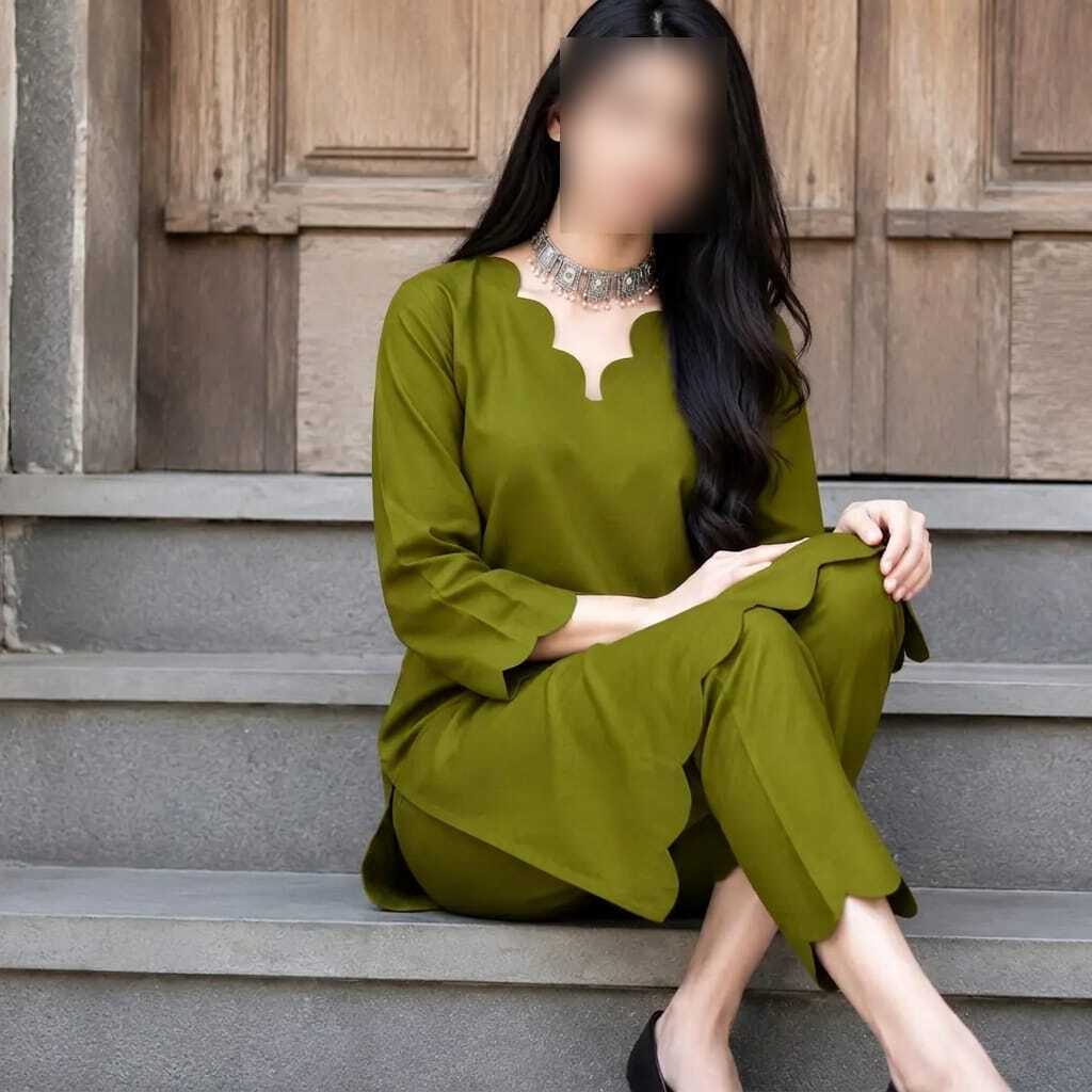 Unstitched 2 Piece Cotton Silk Suit - Apparel Product Designed For Outfit Purpose And Daily Styling Routine - Image 4