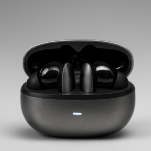 InTouch INT-W03 Wireless Bluetooth Earbuds โ ANC + ENC, Long Battery Life, High-Quality Sound, Perfect for PUBG Gaming