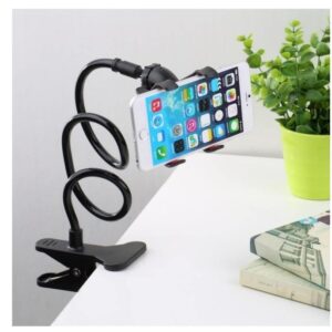 Flexible Snake Mobile Stand โ Adjustable Lazy Phone Holder for Desk, Bed & Table | Random Color