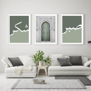 Set of 3 Premium Wall Art Photo Tiles – Modern Home Decor Sets