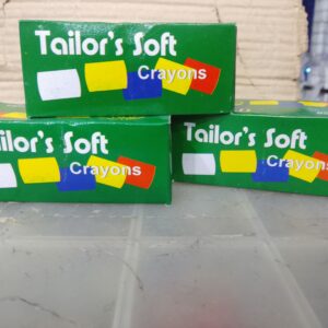Tailor's Soft Crayons – 10 Pieces Professional Fabric craft Marking Chalk Set