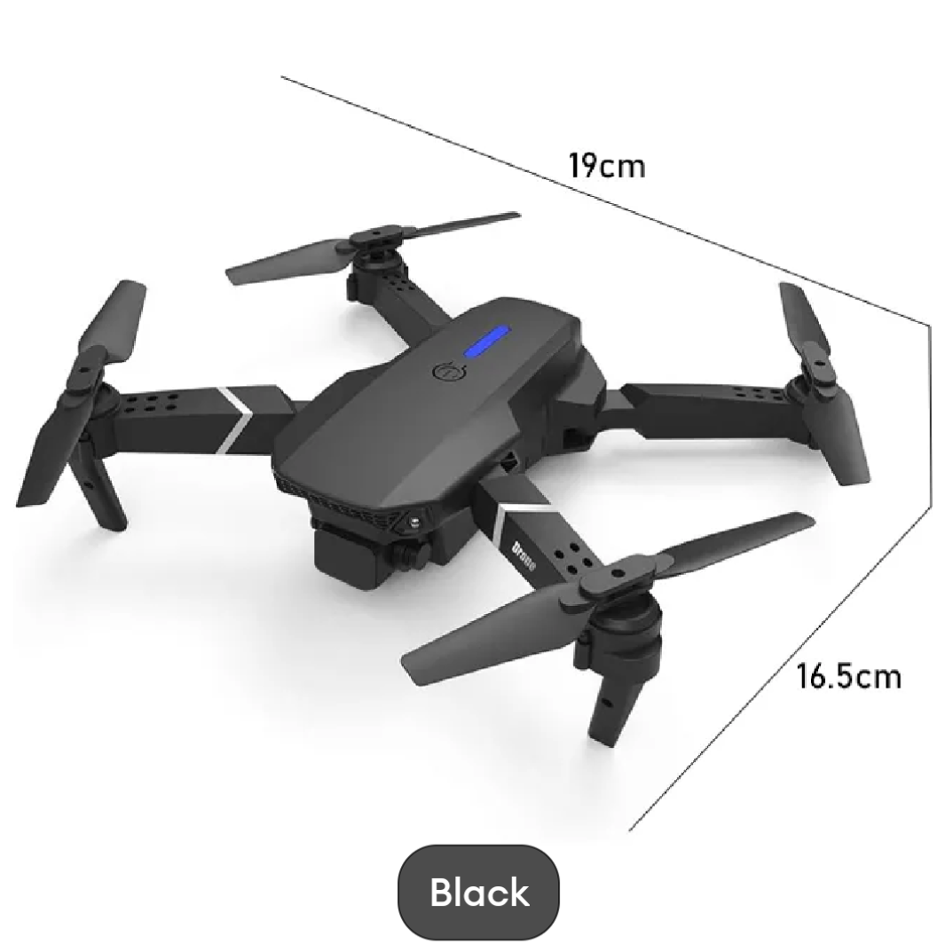 Foldable Dual Camera Drone with HD WiFi Camera, Obstacle Avoidance & Altitude Hold - Image 2