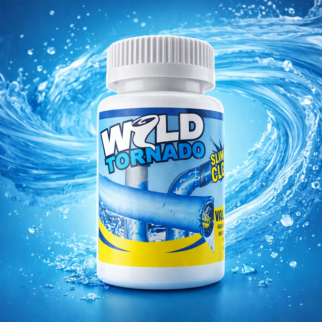 Wild Tornado Powerful Sink & Drain Cleaner – High-Efficiency Clog Remover Powder for Kitchen, Bathroom, and Pipes - Image 3