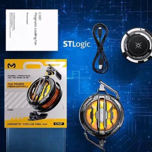 MEMO CX07 15W Magnetic Cooler Fan for Mobile Gaming โ Powerful Performance