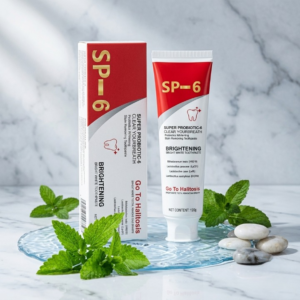 Premium SP-6 Ultra Whitening Probiotic Toothpaste – Advanced Stain Removal & Fresh Breath Oral Care