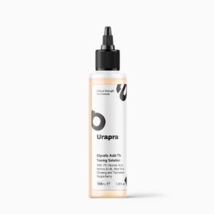 Urapra Glycolic Acid 7% Toning Solution - Skincare Accessory Designed For Skin Exfoliation And Daily Facial Care Routine - 100ml