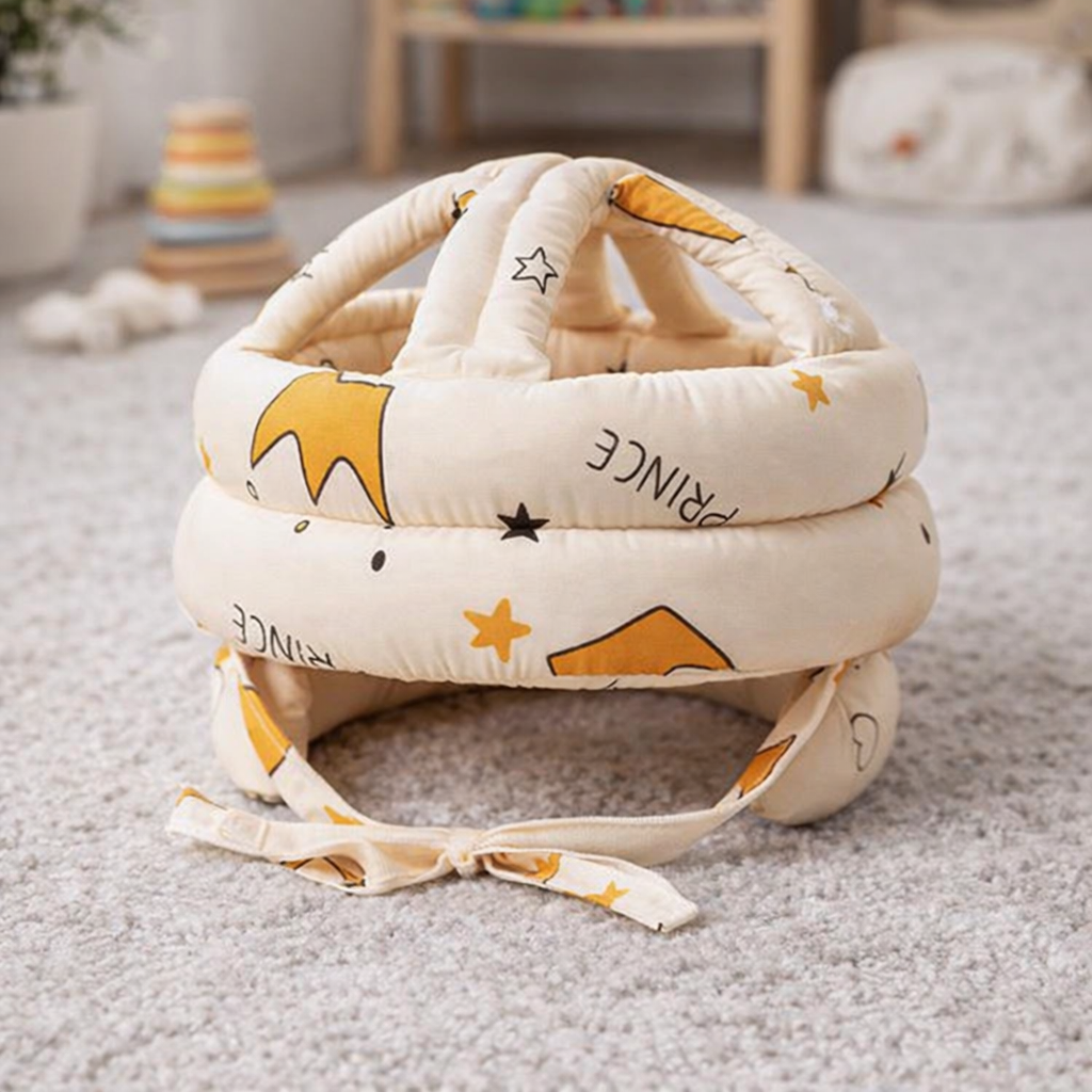 Premium Quality Baby Safety Bumper Helmet โ Ultra-Light Anti-Collision Head Protection Guard Hat - Image 3