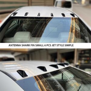 Universal Antenna Shark Fin Small โ 6 Pcs Jet Style Simple