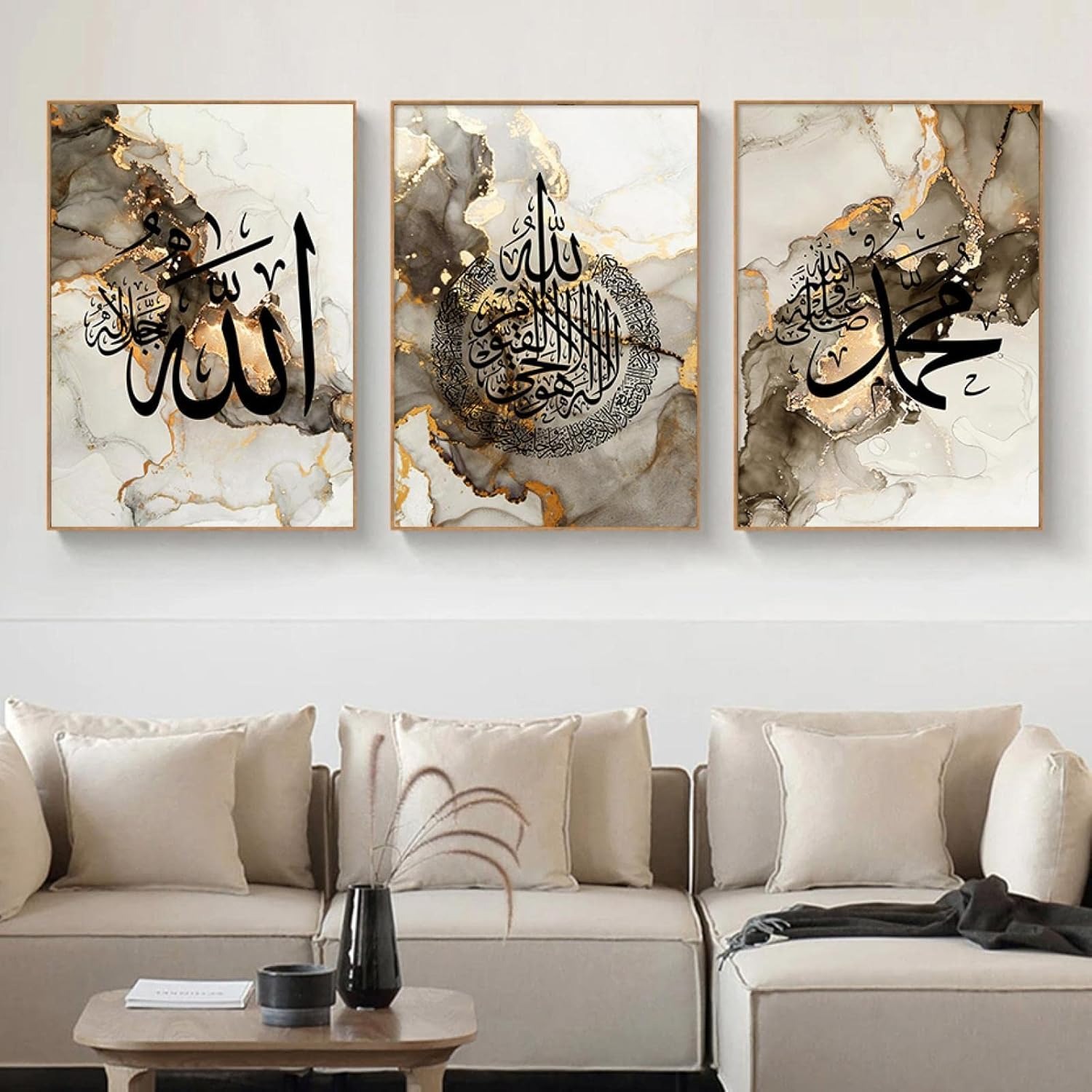 Set of 3 Premium Wall Art Photo Tiles โ Modern Home Decor Sets - Image 2