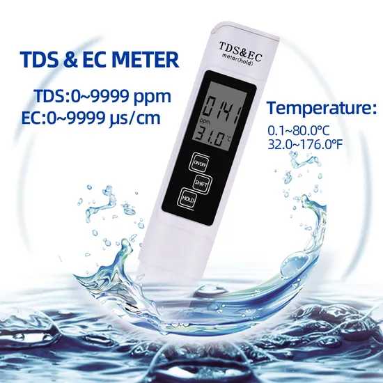 3 in 1 Tds+Ec+Temperature Meter - Image 2