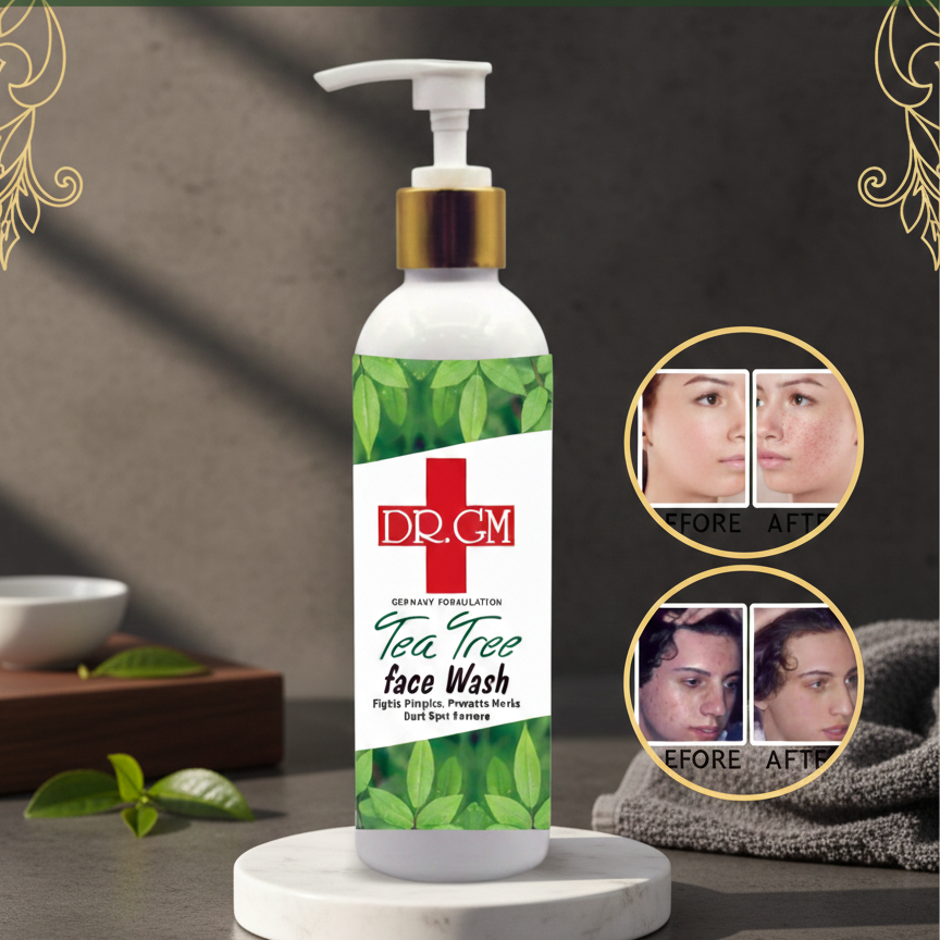 DR.GM Face Wash Tea Tree For Refreshing And Deep Cleansing Skincare - Image 3