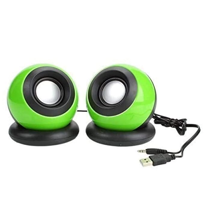 (Pair) IF-10 USB 2.0 Mini USB Speaker for Laptop and Desktop (random color) - Image 7