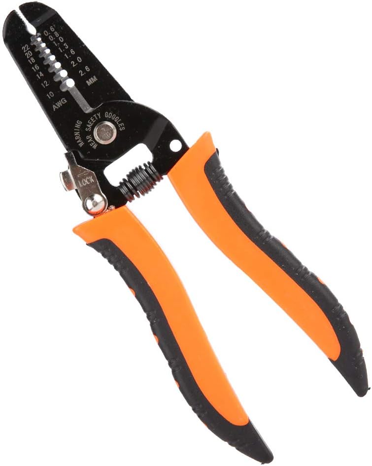Stripping Pliers, Multifunctional Stainless Steel Wire Cable Stripping Pliers Cutting Tool Wire Cutter, Long-Nose Multi-Purpose Electrician Tool ( Random Color ) - Image 3