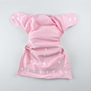 Imported washable diaper with inner (Random Color)
