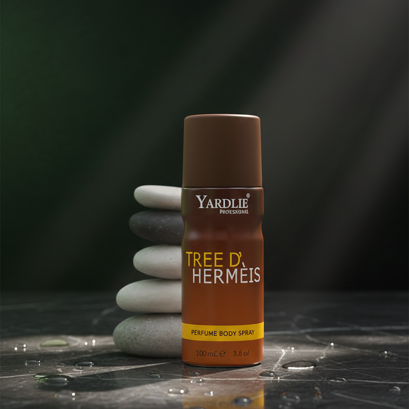 Yardlie Professional TREE D' HERMEIS Perfume Body Spray (150ml): Earthy, Woody, and Elegant Aromatic Deodorant for Men. - Image 3