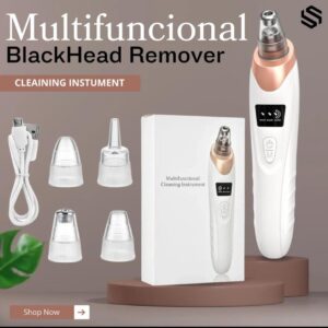 5 In 1 Blackhead Remover Machine Rechargeable Pore Cleaner - Skincare Device Designed For Pore Cleansing And Daily Beauty Routine