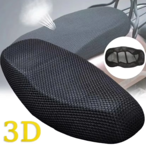 Bike net seat cover for all motorbikes 10 MM Thickness stretchable material thick net cover long lasting - fits on all models seat cover
