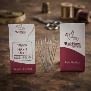 Red Pigeon Sewing Machine Needles - Size 110/18