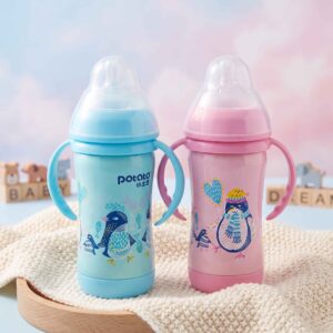Potato Baby Stainless Steel Thermos Feeding Bottle  - 210ml