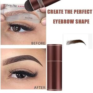 2-in-1 Hairline And Eyebrow Stamp โ Waterproof Hairline Shadow Powder with Sponge Applicator for Natural Hair & Brow Filling