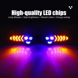 Motorcycle LED Turn Signal Light Supports 12V To 24V Flashing Indicator DRL Brake Tail Lamp