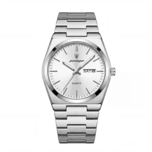 Premium Stainless Steel Quartz Watch PRX Style Elegant Durable Timepiece With Stainless Steel Strap And Precise Quartz Mechanism
