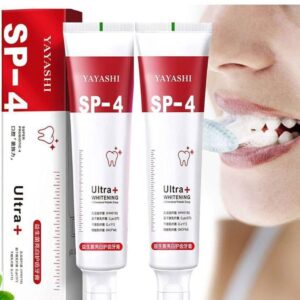 Premium YAYASHI SP-4 Ultra Whitening Probiotic Toothpaste – Advanced Red Tube Super Probiotic Stain Removal Oral Care