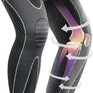 1 Pair - Knee Compression Support Sleeve Elastic Knee Brace For Pain Relief Sports Protection And Joint Stability (Random Color)