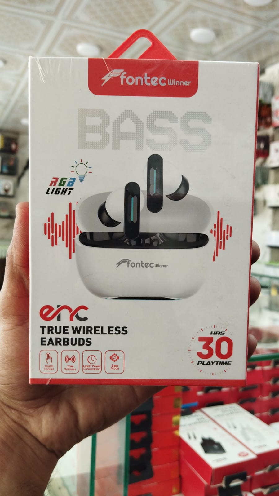 Fontec Winner TWS Wireless Earbuds โ Bluetooth 5.3 Gaming Earphones with ENC Noise Cancellation & Surround Sound - Image 5