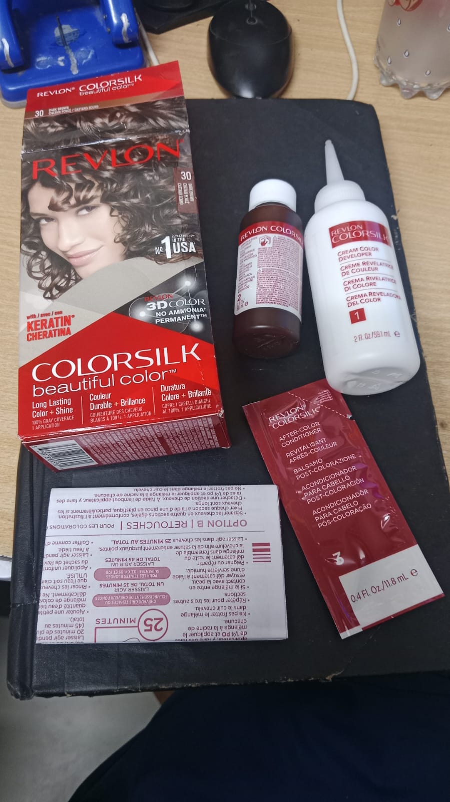 Revlon ColorSilk Hair Color #30 Dark Brown โ Ammonia Free Permanent Hair Dye - Image 5