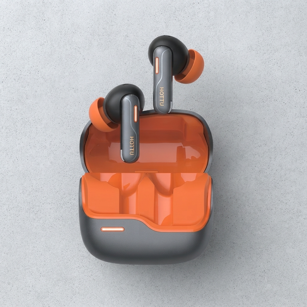 HOTTU TS02 Boom X True Wireless Earbuds โ Quad Mic ENC, 40H Playtime & Deep Bass - Image 3