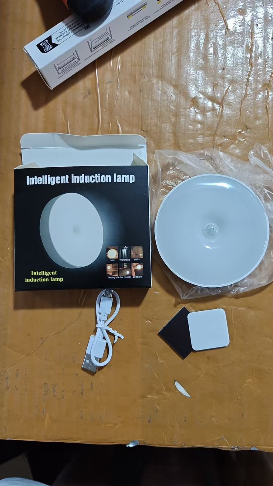 Intelligent Induction Lamp โ Smart Motion Sensor Rechargeable Wireless Night Light l Sensor With Button - Image 5