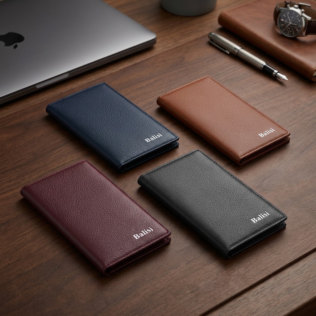 BALISI Bifold Wallet for Men & Women โ 7 Card Slots, Dual Cash Compartments, Transparent ID Window, Slim Pocket Wallet - Image 3