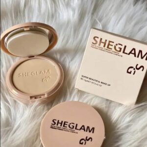 Sheglam Flawless Matte Finish face powder,Long-Lasting coverage,Silky Smooth Texture,Oil control Formula,Invisible Finish