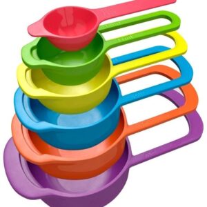 High Quality Measuring Spoon Set 6Pcs Measuring Cup And Spoon For Kitchen Baking And Cooking