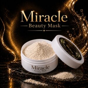 Miracle Beauty Face Mask 50g – Natural Brightening Mask for Glowing Skin, Dark Spots, Even Skin Tone & Smooth Texture