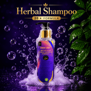 Instant Glow Herbal Shampoo 20+ Formula 150ml | Organic Herbal Hair Shampoo for Hair Growth & Hair Fall Control | Dandruff & Frizz Control | Scalp Nourishing Shampoo