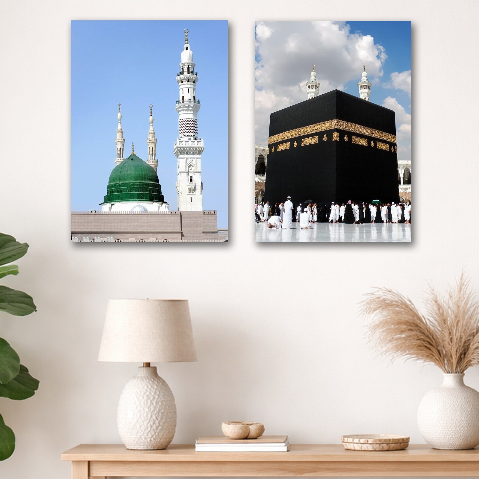Set of 2 Premium Wall Art Photo Tiles โ Modern Home Decor Sets 8x11 - Image 2