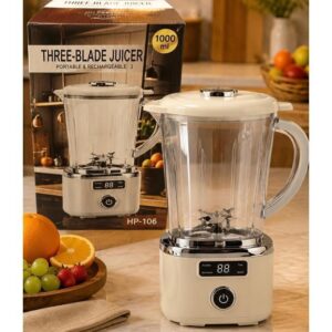 Portable Rechargeable 3-Blade Juicer Blender 1000ml (HP-199/HP-106)