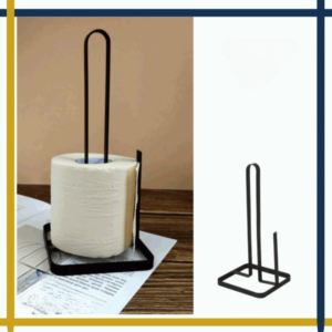 Kitchen Tissue Holder - Practical And Sturdy Storage Solution Designed For Easy Access And Organization Of Your Paper Towels